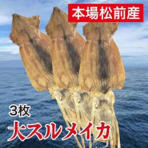【本場松前加工】 スルメイカ　4枚